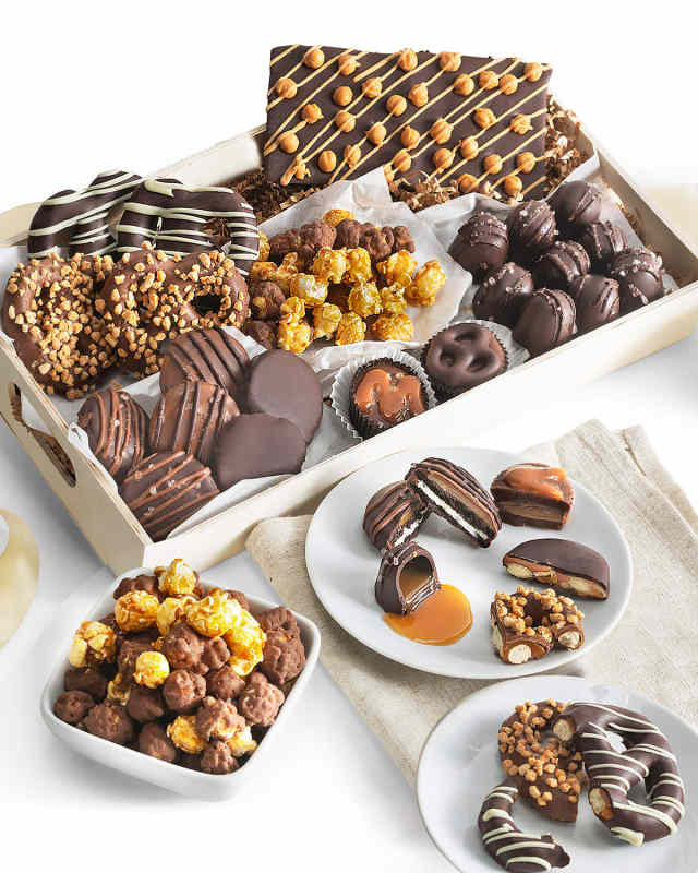 Everything Caramel Belgian Chocolate Gift Tray